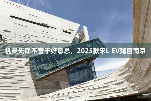 机灵先锋不啻于好意思，2025款宋L EV耀目南京